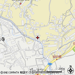 高知県高知市北秦泉寺96-1周辺の地図