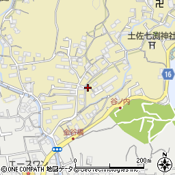 高知県高知市北秦泉寺62-3周辺の地図