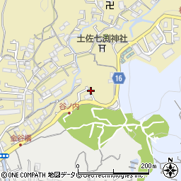 高知県高知市北秦泉寺827-12周辺の地図