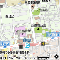福岡市役所　早良区役所保護課保護第３係周辺の地図