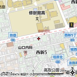 株式会社アイネス周辺の地図