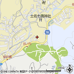 高知県高知市北秦泉寺827-31周辺の地図