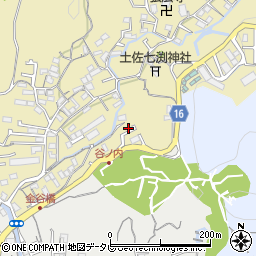高知県高知市北秦泉寺827-26周辺の地図