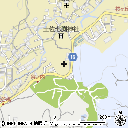 高知県高知市北秦泉寺807周辺の地図