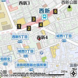 ヨコヤマ商店周辺の地図