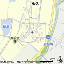 福岡県豊前市永久611周辺の地図