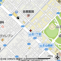 筑紫通り周辺の地図