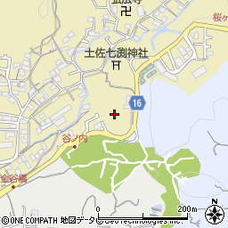 高知県高知市北秦泉寺823周辺の地図