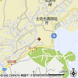 高知県高知市北秦泉寺827-29周辺の地図