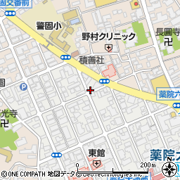 麺劇場玄瑛周辺の地図