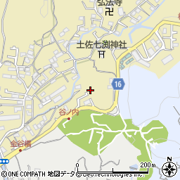 高知県高知市北秦泉寺827-13周辺の地図