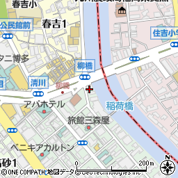 福岡県信用組合清川支店周辺の地図