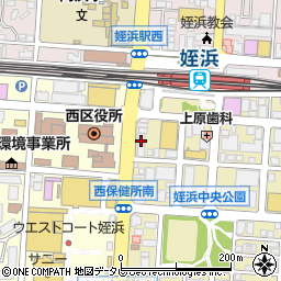 松山整骨院周辺の地図