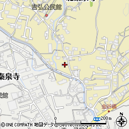 高知県高知市北秦泉寺190-10周辺の地図
