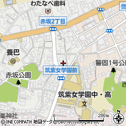 福岡小売酒販組合周辺の地図
