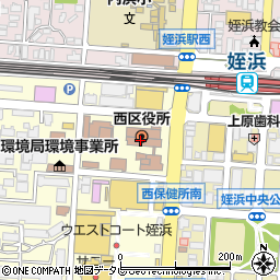 福岡県福岡市西区周辺の地図