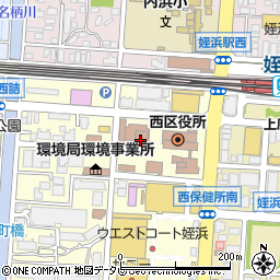 福岡市立西市民センター周辺の地図