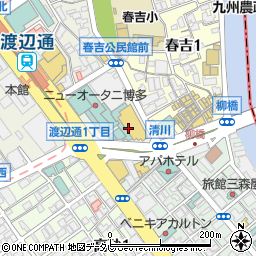 株式会社長大　福岡支社計画技術部周辺の地図