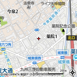 キューアンドエー株式会社九州支店パソコンサービスステーション周辺の地図