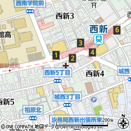 福田心臓血管クリニック周辺の地図