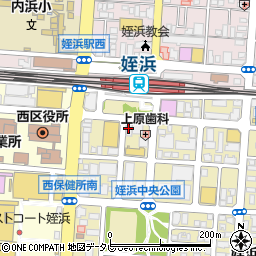 姪浜駅南口周辺の地図