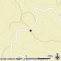 愛媛県喜多郡内子町日野川2032周辺の地図