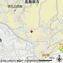 高知県高知市北秦泉寺112-3周辺の地図