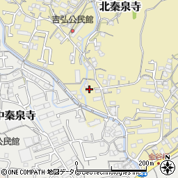 高知県高知市北秦泉寺198周辺の地図