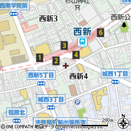 ＪＡＰＡＮＥＳＥ　ＤＩＮＩＮＧ和民西新店周辺の地図