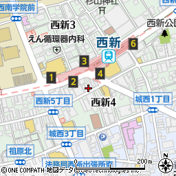 坂辻商店周辺の地図