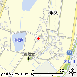 福岡県豊前市永久369周辺の地図