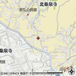 高知県高知市北秦泉寺188-2周辺の地図