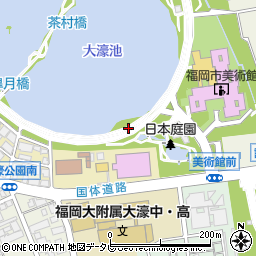 福岡県福岡市中央区大濠公園1周辺の地図