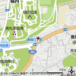 日本習字教育財団（公益財団法人）　福岡研修所周辺の地図