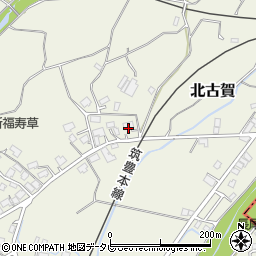 福岡県飯塚市北古賀270周辺の地図