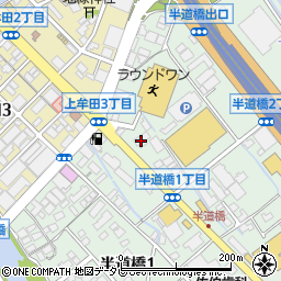 日新興業　福岡営業所周辺の地図