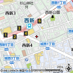 逢坂塾周辺の地図