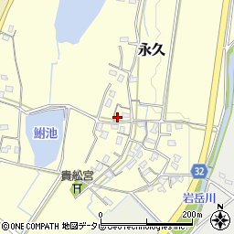 福岡県豊前市永久373周辺の地図