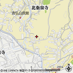 高知県高知市北秦泉寺123周辺の地図