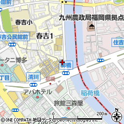 高島屋菓子舗周辺の地図