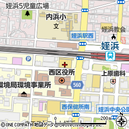 マックスバリュエクスプレス姪浜駅前店周辺の地図