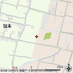高知県南国市包末周辺の地図