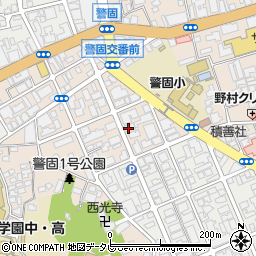 秋本動物病院周辺の地図