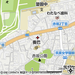 赤坂エクセル周辺の地図