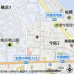 今宿納骨堂周辺の地図