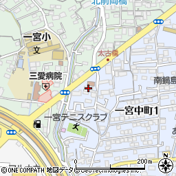 竹内ハイツ１周辺の地図
