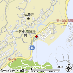高知県高知市北秦泉寺777-9周辺の地図
