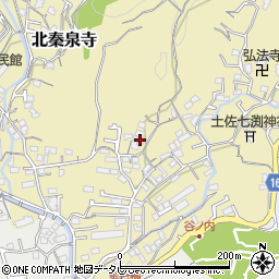 高知県高知市北秦泉寺699周辺の地図