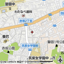 赤坂けやきコーポ周辺の地図