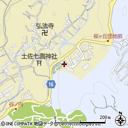 高知県高知市北秦泉寺777周辺の地図